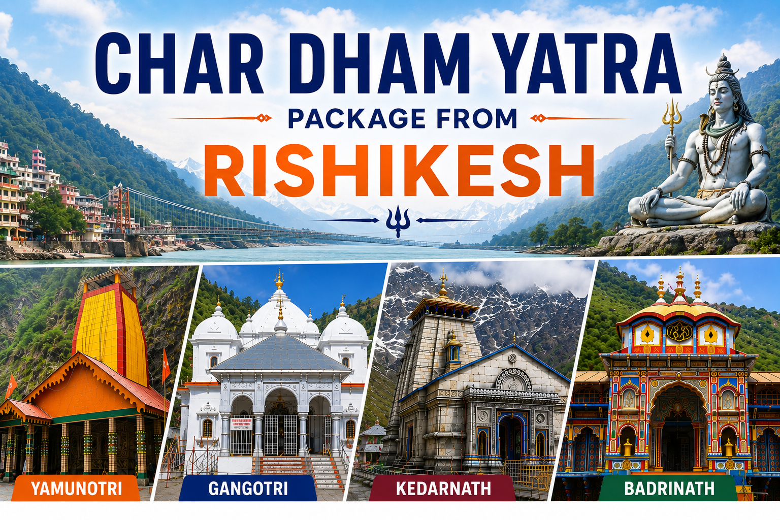 Char Dham Yatra Package From Rishikesh